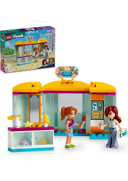 LEGO® Friends Minik Aksesuar Mağazası 42608 - 6 Yaş ve Üzeri Çocuklar için Paisley ve Candi Minifigürü İçeren Yaratıcı Oyuncak Yapım Seti (129 Parça)