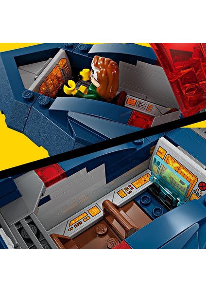 ® Marvel X-Men X-Jet 76281 - 8 Yaş & Üzeri Süper Kahraman Seven Çocuklar için Yaratıcı Oyuncak Yapım Seti (359 Parça)