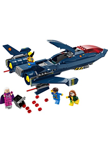 ® Marvel X-Men X-Jet 76281 - 8 Yaş & Üzeri Süper Kahraman Seven Çocuklar için Yaratıcı Oyuncak Yapım Seti (359 Parça)