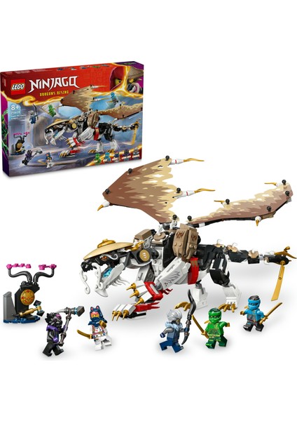 ® NINJAGO® Usta Ejderha Egalt 71809 - 8 Yaş & Üzeri Çocuklar için Model Yapım Seti (532 Parça)