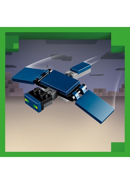 ® Minecraft® Steve'in Çöl Keşfi 21251 - 6 Yaş & Üzeri Video Oyunu Seven Çocuklar için Yaratıcı Oyuncak Yapım Seti (75 Parça)