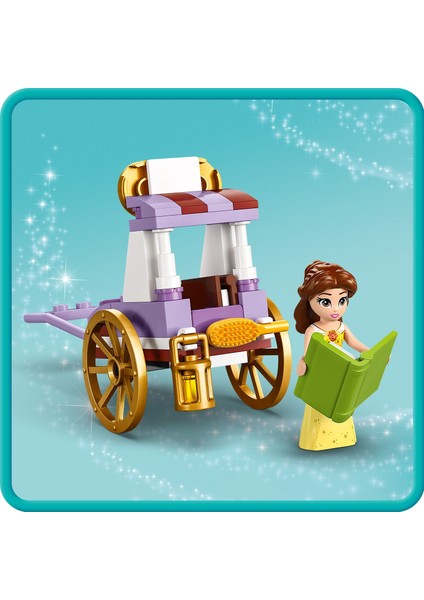 LEGO® | Disney Princess Belle'in Hikaye Zamanı At Arabası 43233 -  5 Yaş ve Üzeri Kız ve Erkek Çocuklar için Yaratıcı Oyuncak Yapım Seti (62 Parça)