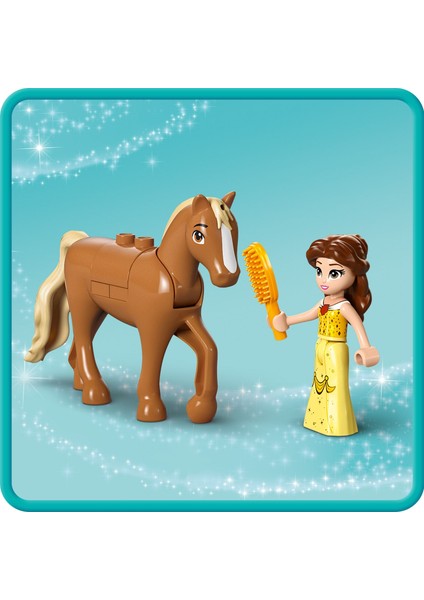 LEGO® | Disney Princess Belle'in Hikaye Zamanı At Arabası 43233 -  5 Yaş ve Üzeri Kız ve Erkek Çocuklar için Yaratıcı Oyuncak Yapım Seti (62 Parça)