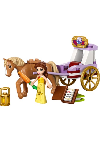 LEGO® | Disney Princess Belle'in Hikaye Zamanı At Arabası 43233 -  5 Yaş ve Üzeri Kız ve Erkek Çocuklar için Yaratıcı Oyuncak Yapım Seti (62 Parça)