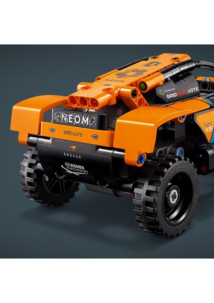 ® Technic NEOM McLaren Extreme E Race Car 42166 - 7 Yaş ve Üzeri Yarış Arabası Seven Çocuklar için Koleksiyonluk Yaratıcı Oyuncak Model Yapım Seti (252 Parça)