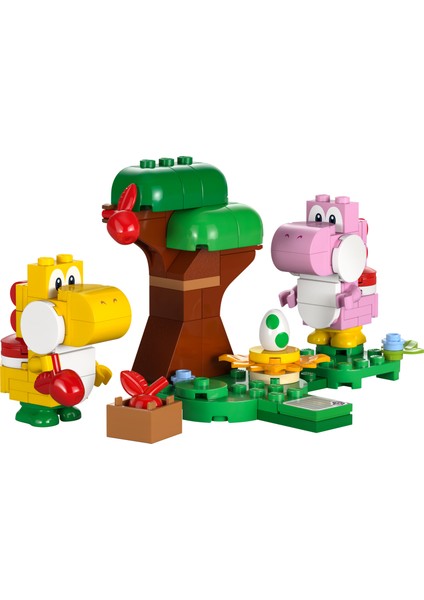 ® Super Mario™ Yoshi's Egg Ormanı Ek Macera Seti 71428- 6 Yaş ve Üzeri Super Mario Hayranları İçin Koleksiyonluk Yaratıcı Oyuncak Yapım Seti (107 Parça)