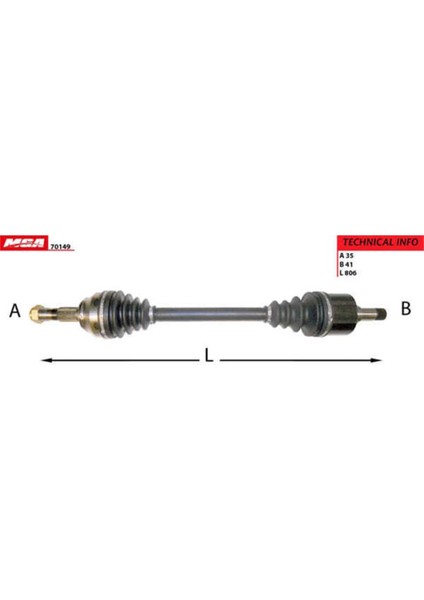70149 70149 Aks Sol Ducato / Boxer / Jumper 06- 2.2 Mjtd 2.3 Mjtd