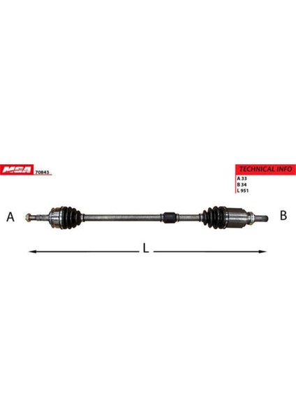 70843 70843 Aks Sağ Cruze 09- At