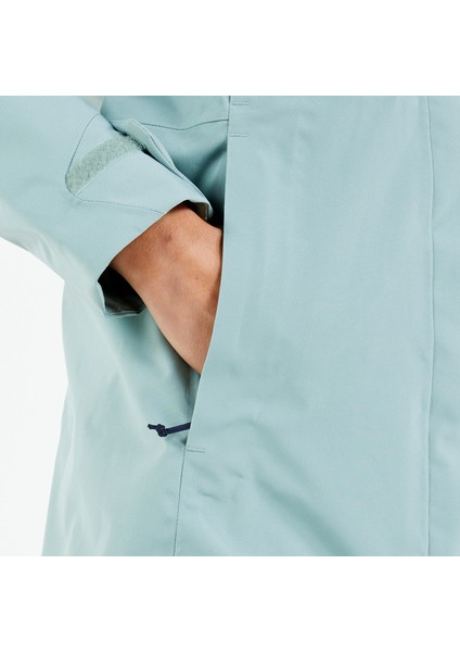 Tribord Kadın Yelkenli Yağmurluğu - Açık Yeşil - Sailing 500