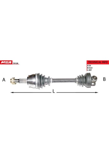70128 70128 Aks Sol Grande Punto 05- 1.3 Jtd