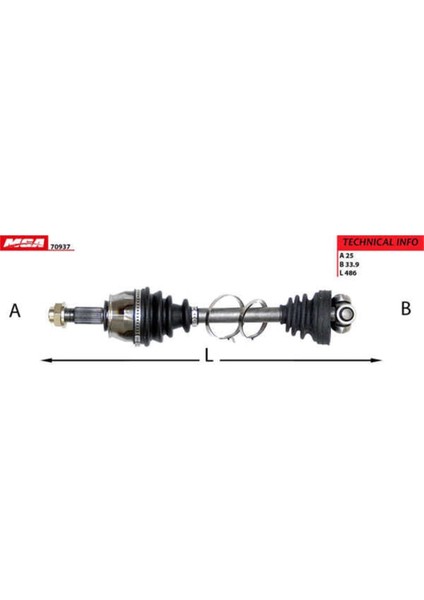 70937 70937 Aks Sol Fiorino Punto Evo 09-12 Grande Punto 05- 1.3 Mjet At Komple