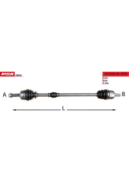 70878 70878 Aks Sağ Absli Accent Blue 12-14 mt