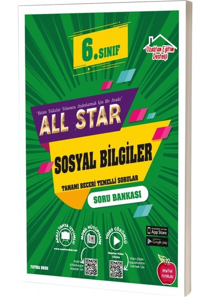 Newton Yayınları 6. Sınıf All Star Sosyal Bilgiler Soru Bankası