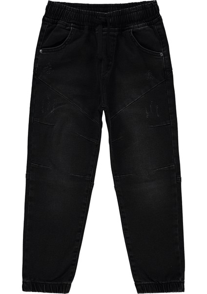 Erkek Çocuk Kot Pantolon 10-13 Yaş Siyah