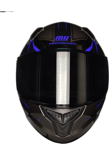 -801 Snake Kapalı Kask (Lead Blue) fiyatları