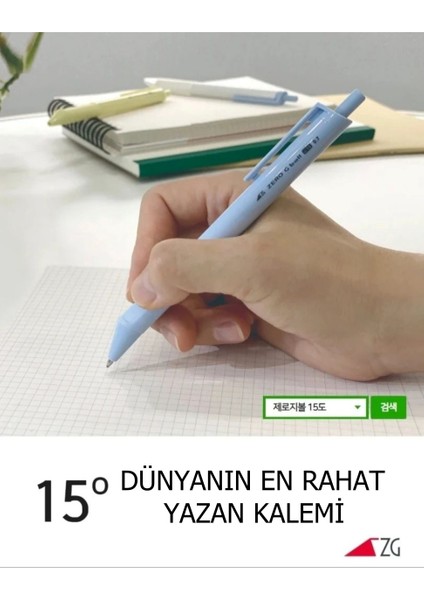 Klasik Siyah Mavi Kırmızı Tükenmez Kalem 1.0mm Set