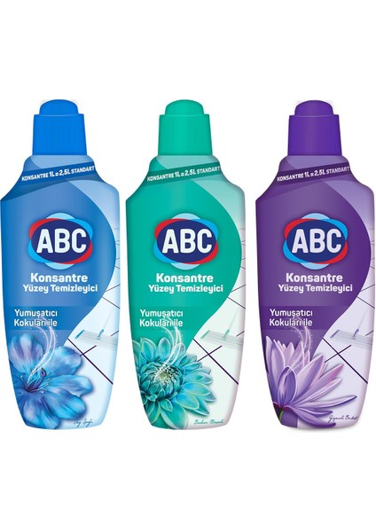 Konsantre Yüzey Temizleyici 3'lü Karma Paket (Ay Işığı, Bahar Masalı, Gizemli Buket) fiyatları