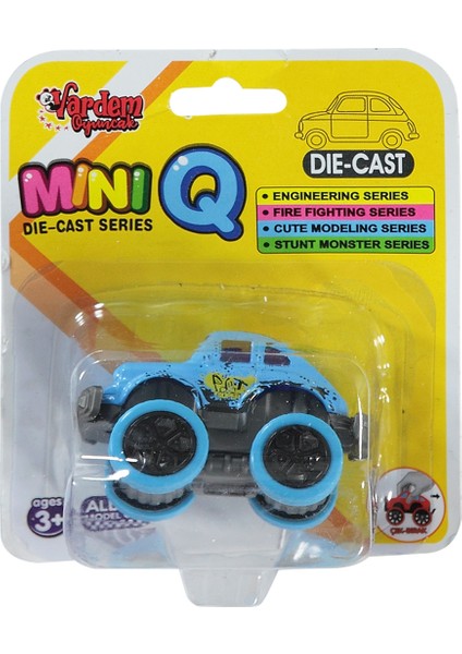 Die Cast Çek Bırak Araba Mavi