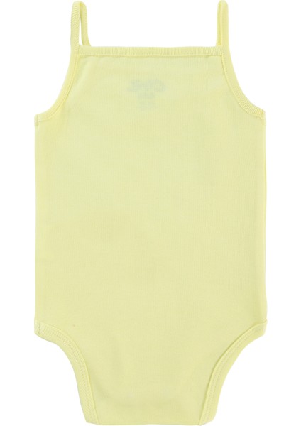 Civil Baby Kız Bebek Çıtçıtlı Badi 3-9 Ay Sarı fiyatları