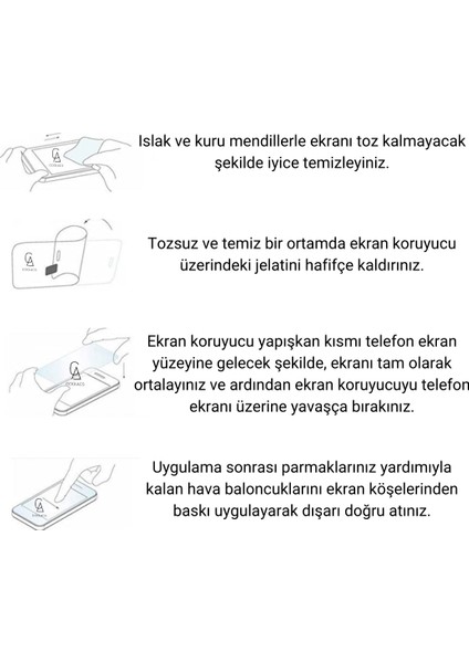 Samsung Galaxy A54 ile Uyumlu Telefon Kılıfı ve 5d Tam Kaplayan Cam Ekran Koruyucu