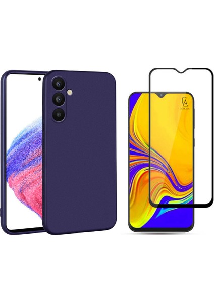 Samsung Galaxy A34 ile Uyumlu Telefon Kılıfı ve 5d Tam Kaplayan Cam Ekran Koruyucu