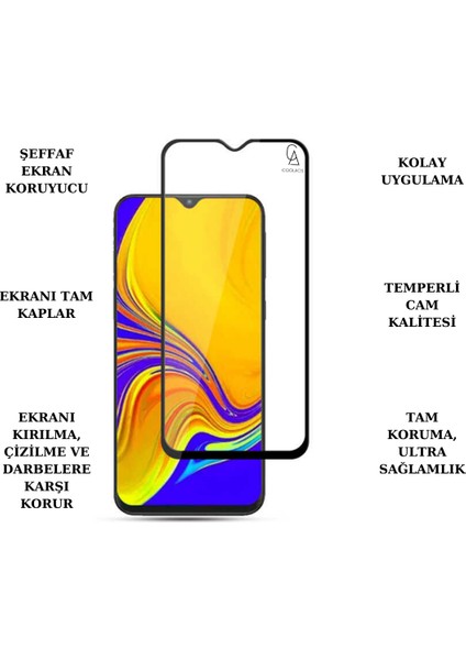 Samsung Galaxy A34 ile Uyumlu Telefon Kılıfı ve 5d Tam Kaplayan Cam Ekran Koruyucu