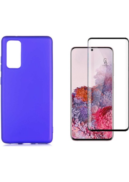 Samsung Galaxy S20 Fe ile Uyumlu Telefon Kılıfı ve 5d Tam Kaplayan Cam Ekran Koruyucu
