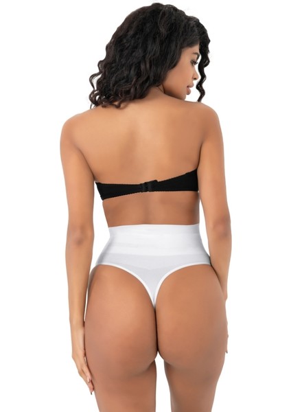 Kadın Siyah Renk Normal Bel String Korse Dikişsiz Fit Toparlayıcı Popo Külot Women indirimleri