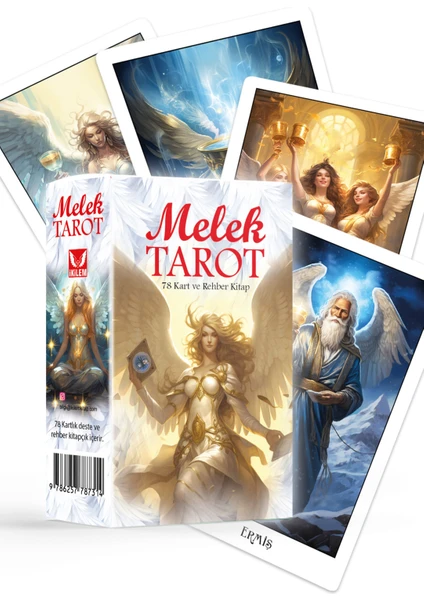 Melek Tarot / 78 Tarot Kartı ve Rehber Kitap