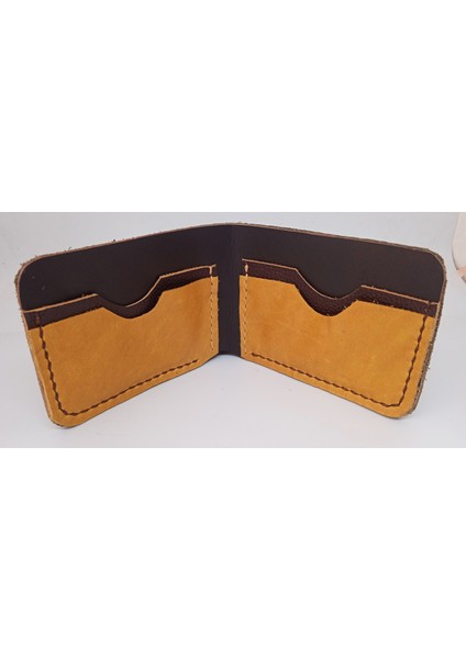 Deri Tamamen El Emeği Cüzdan 22CM*8CM * 1 Banknot Alanı 4 Kart Bölmesi HC21B modelleri