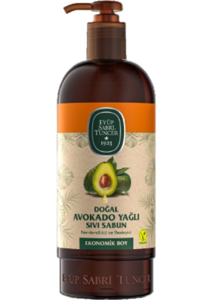 Doğal Avokado Yağlı Sıvı Sabun 750 Ml X 3 Adet