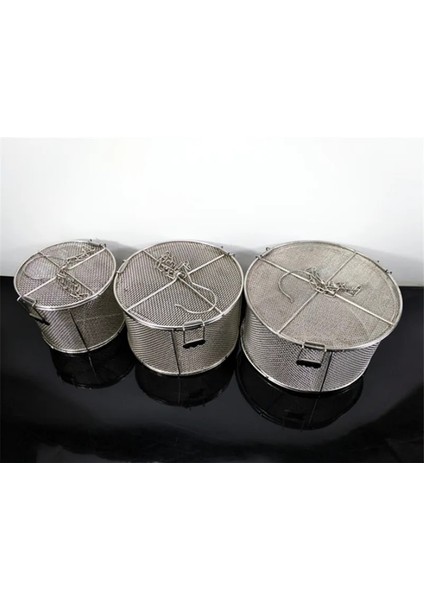 G8 x Y10 cm Büyük 25*25 cm 304 Paslanmaz Çelik Baharat Torbası Sos Çorba Tadı Baharat Kutusu Çay Et Sepeti Pot Cüruf Ayırma Kevgir Süzgeç (Yurt Dışından)