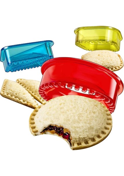Kare 1 Adet Sandviç Kesici ve Mühürleyen Seti Çocuklar Için Öğle Yemeği Sandviç Decruster Uncrustables Makinesi Ekmek Tost Kahvaltı Yapma Kalıp (Yurt Dışından)