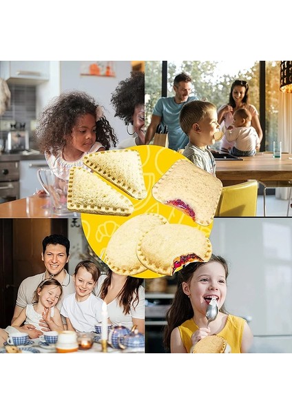 Kare 1 Adet Sandviç Kesici ve Mühürleyen Seti Çocuklar Için Öğle Yemeği Sandviç Decruster Uncrustables Makinesi Ekmek Tost Kahvaltı Yapma Kalıp (Yurt Dışından)