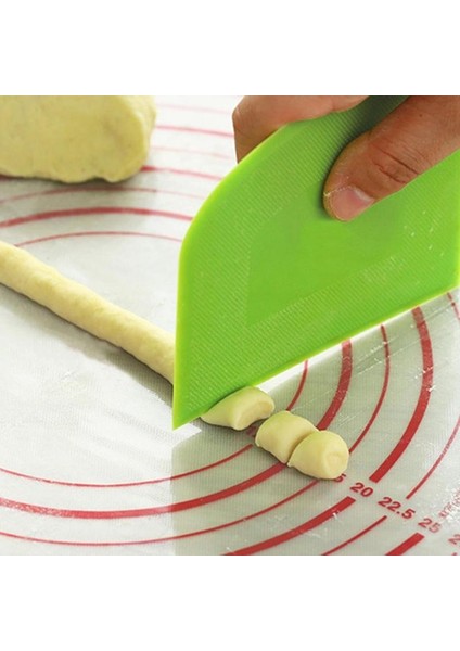 B Beyaz Hamur Kek Mantı Kesici Dilimleme Kek Krem Spatula Çok Amaçlı Plastik Kesici Pizza Tereyağı Bıçağı Mutfak Malzemeleri Pişirme Araçları (Yurt Dışından) modelleri