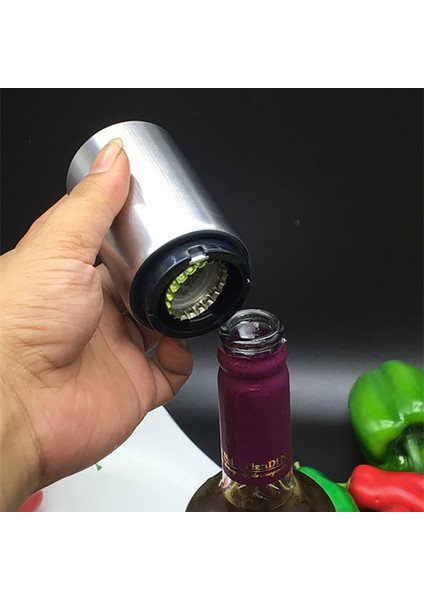 Çok Paslanmaz Çelik Bira Şişe Açacağı Otomatik Mutfak Aksesuarları Bira Soda Malzemeleri Mutfak Alet Kapağı Kırmızı Şarap Şişe Açacağı Bar (Yurt Dışından) modelleri