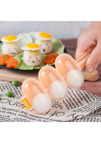 Bebek Pirinç Topu Kalıbı Çocuk Öğle Yemeği Dıy Suşi Yapımcısı Kalıp Mutfak Aletleri (Yurt Dışından) modelleri