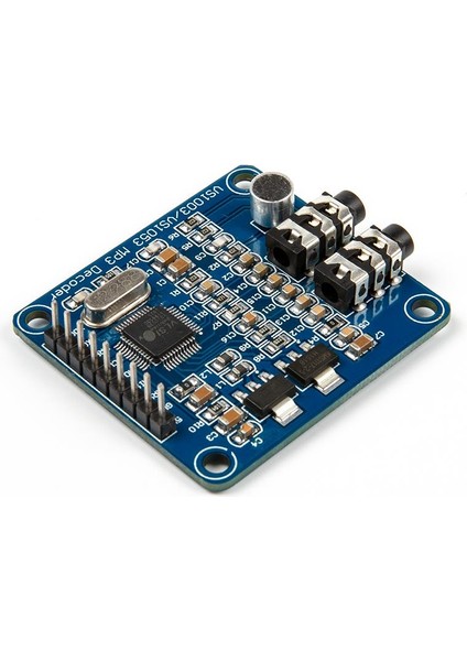 MP3 Çözücü Modülü (Mikrofon, STM32, SD Kart Modülü)