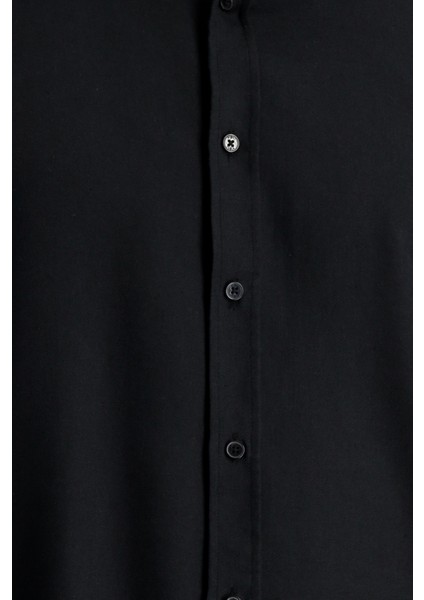 Kısa Kol Regular Fit Spor Pamuklu Keten Gömlek fırsatları