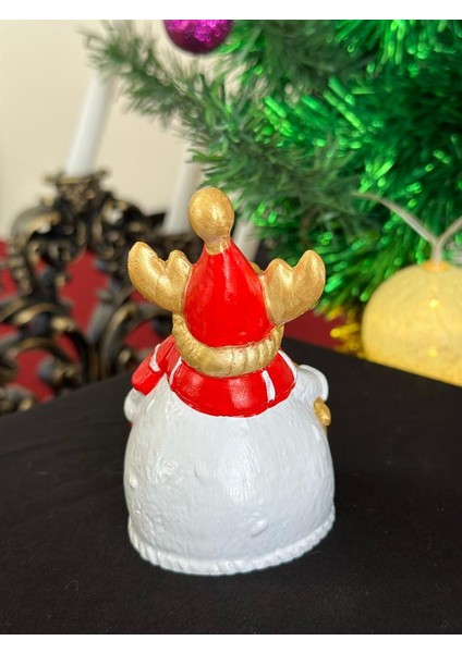 Tombik Geyik Biblo Heykel Obje Yılbaşı Yeni Yıl Dekorasyonu modelleri