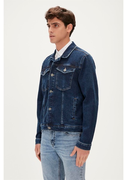 Roy Denim Koyu Mavi Erkek Jacket fiyatları