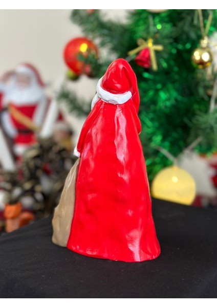 Tulumlu Noel Baba Heykel Biblo Yılbaşı Yeni Yıl Dekorasyon fiyatları