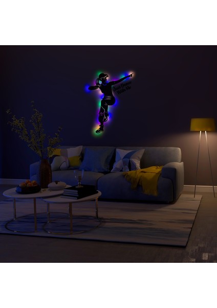 Işıklı Dans Temalı Tablo Emma Dekoratif Gece Lambası fiyatları