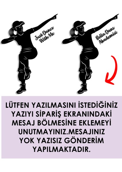 Işıklı Dans Temalı Tablo Emma Dekoratif Gece Lambası modelleri