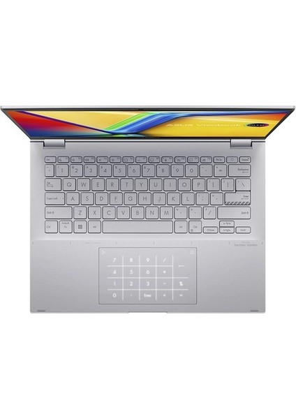 Vivobook S 14 Flip TP3402VA-LZ187W Intel Core I5-1335U 8gb Ram 2tb SSD 14'' IPS Dokunmatik Kalemli W11 Home Taşınabilir Bilgisayar Snertech Çanta Hediye
