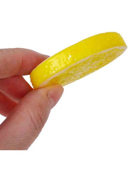 2 Takım Yapay Limon Dilimleri, Yapay Meyve, Mini Limon Dilimleri, Plastik Sahte Meyve Modeli, Parti Düğün Dekorasyon (Yurt Dışından)