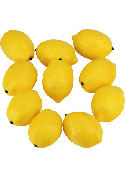 80 Adet Yapay Limon Sahte Limon Sahte Limon Meyveleri Sarı 3 Inç Uzun x 2 Inç Geniş (Yurt Dışından) indirimleri