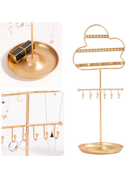 Takı Kulesi Organizatörü, Bilezikler Için Masa Üstü Askılar Için Kolye Teşhir Standı, Küpe Çiviler Altın (Yurt Dışından) fiyatları