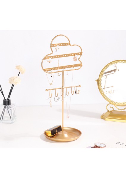 Takı Kulesi Organizatörü, Bilezikler Için Masa Üstü Askılar Için Kolye Teşhir Standı, Küpe Çiviler Altın (Yurt Dışından) modelleri