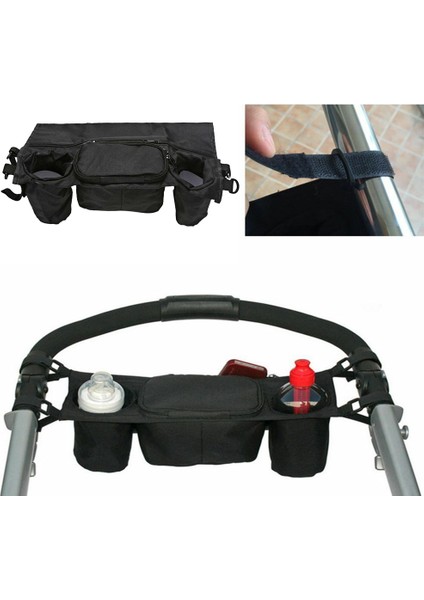 Pram Bebek Tutucu Saklama Kabı Puset Şişe Arabası Buggy Çanta Düzenleyici (Yurt Dışından) fiyatları